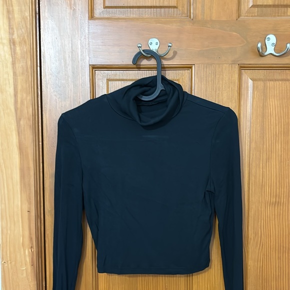 Aritzia Sunday Best Cowl Neck Crop Top - Picture 2 of 3